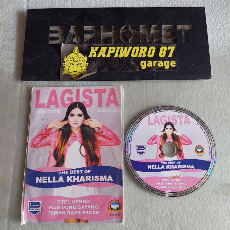 VCD Dangdut Lagista Nella Kharisma