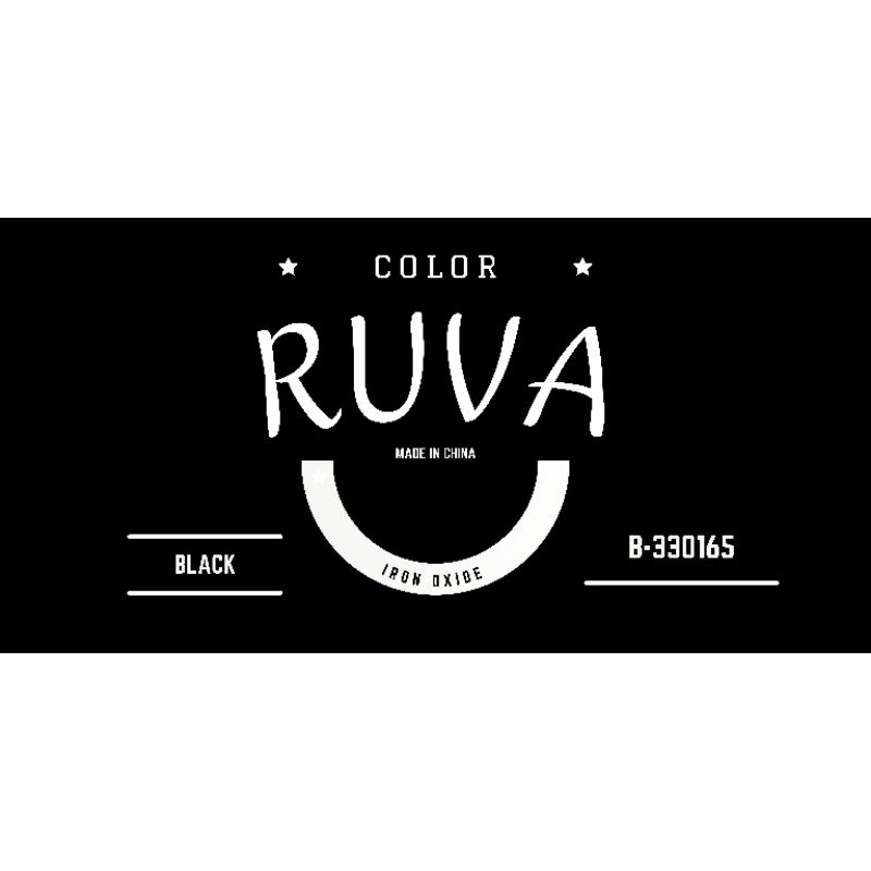 

RuVa black. iron Oxide, Verf, Oker, Pigment 10 kg.