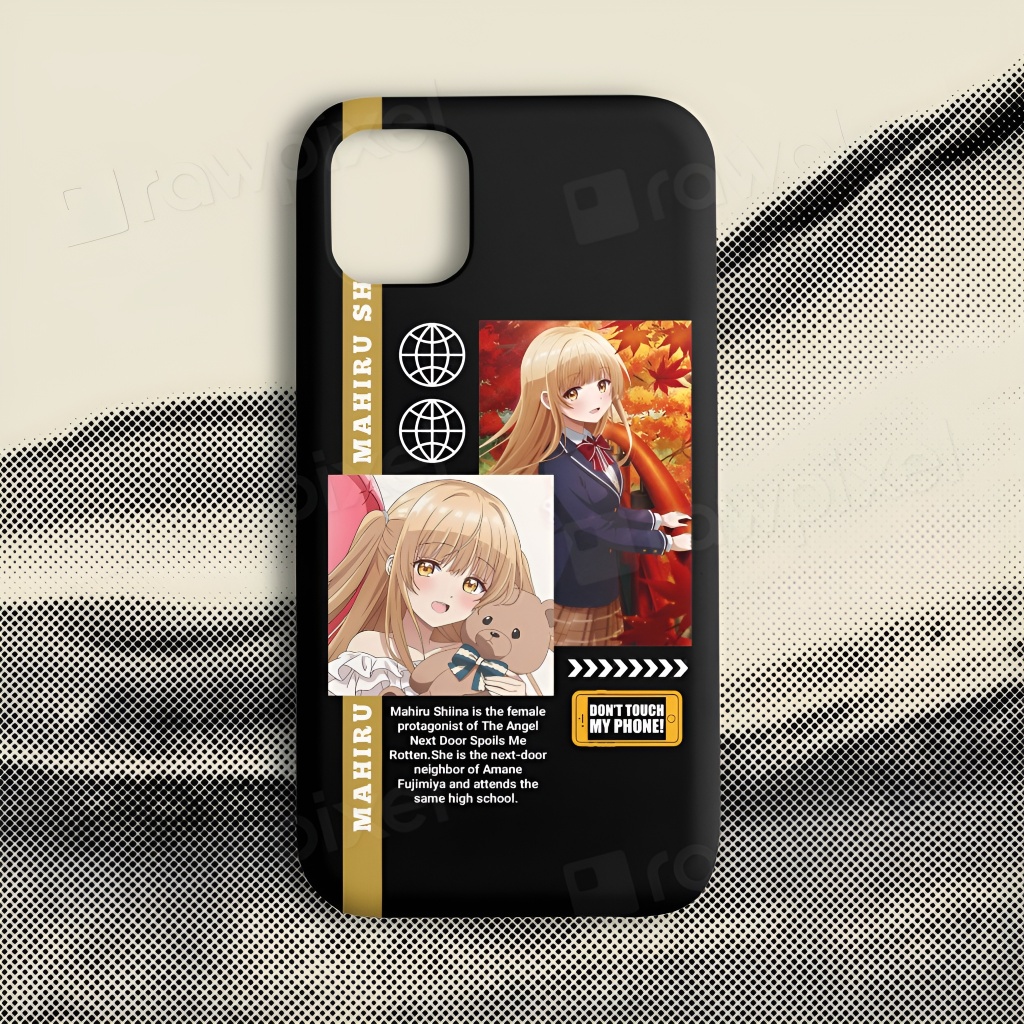 PHONE CASE ANIME MAHIRU SHIINA - ANDROID & iphone