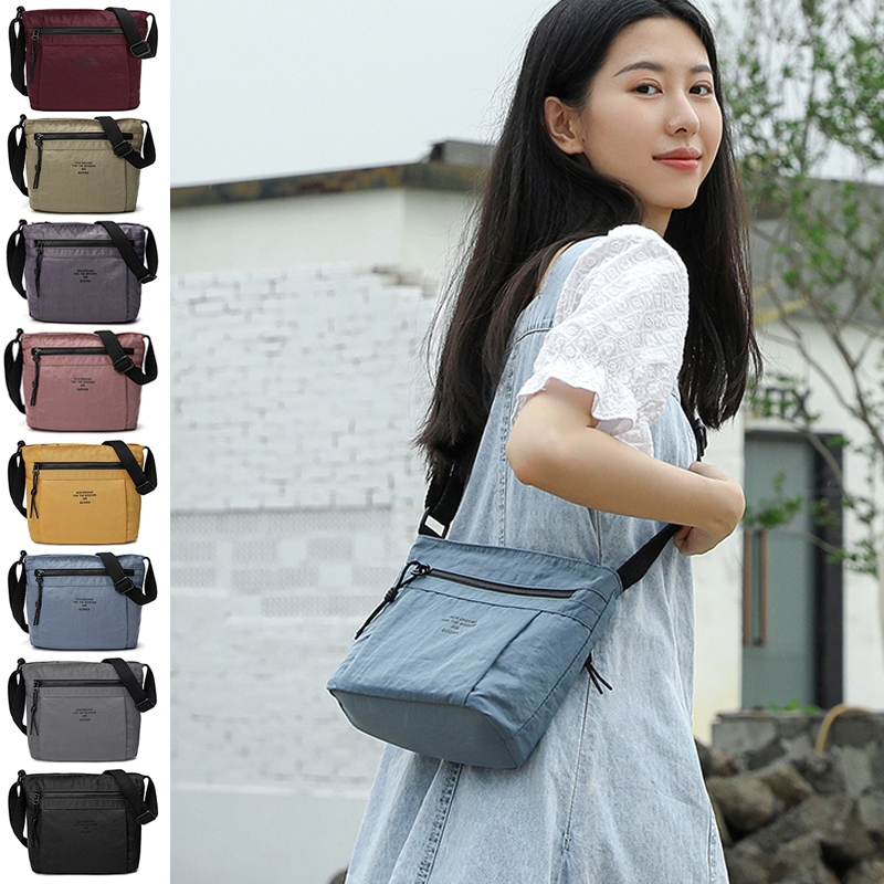 【Ready Stock】Mindesa 66109 Bag Shoulder Crossbody Bag Sports Casual Canvas Waterproof Mailman Bag