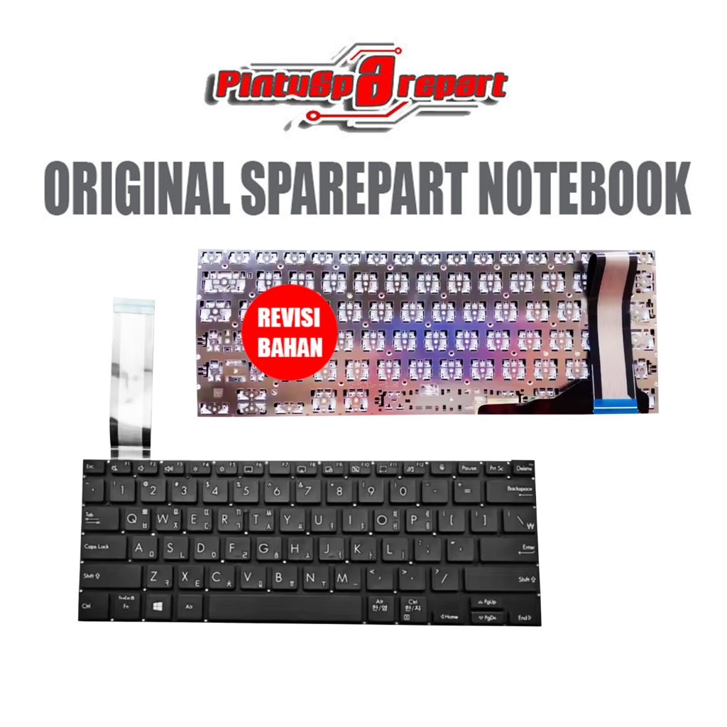 (Genuine Asli) Original Keyboard Asus BR1100 BR1100C BR1100CK BR1100CKA BR1100F BR1100FK BR1100FKA