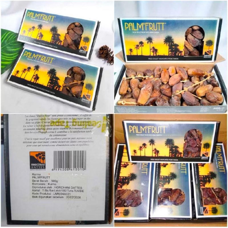 

Kurma palm Fruit 500gram 100% Original