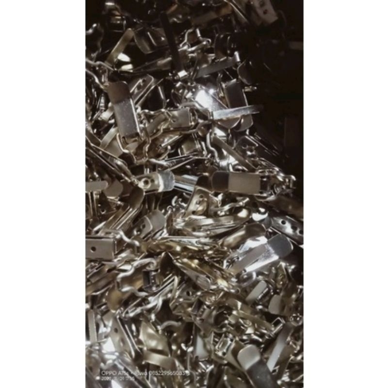 klem koper,klem sangkar murai kenari ,Lovebird klem kurungan