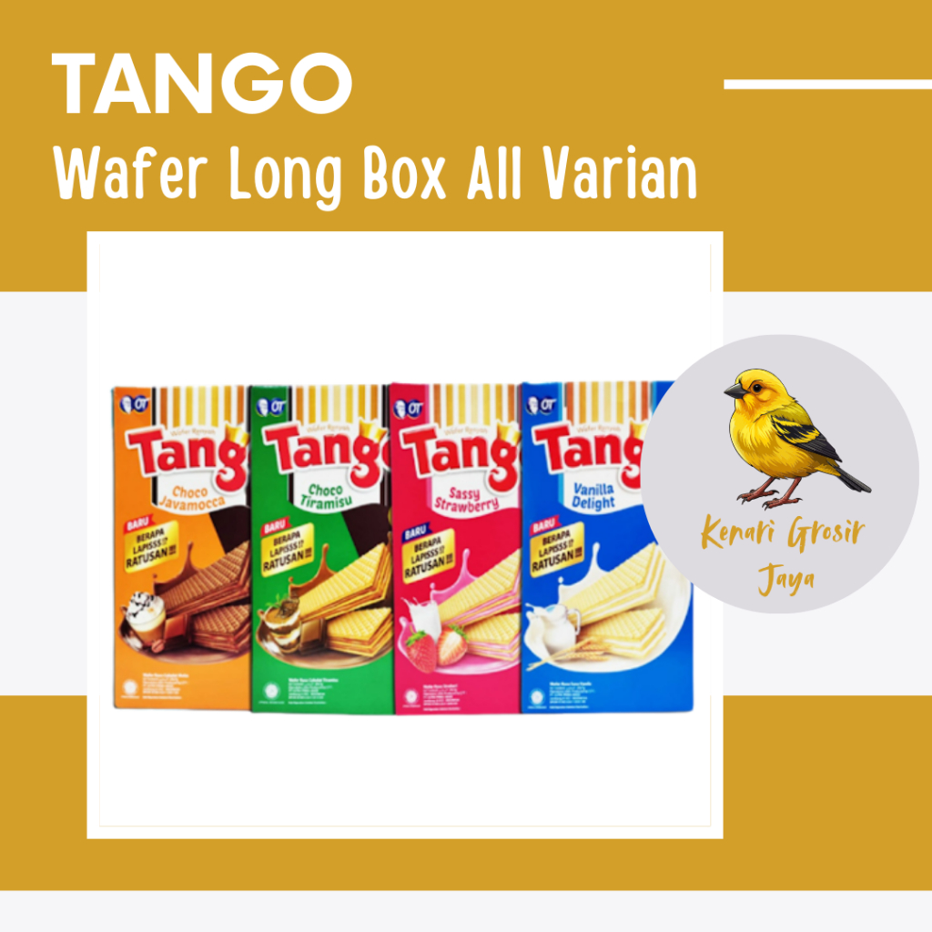 

Tango Wafer Long Single Box All Varian 5 Gram x 20 Pcs