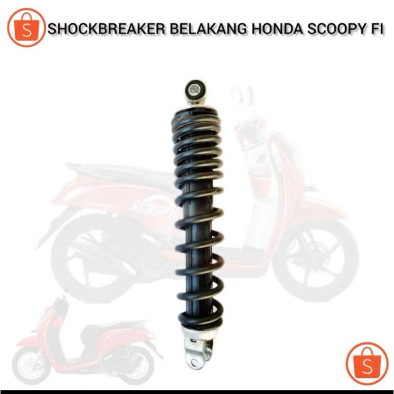Shockbreaker belakang Honda Scoopy fi 2016 - 2021 original copotan