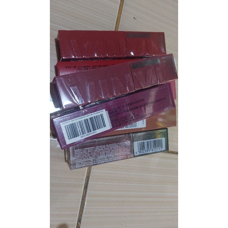 Etalase Lip Cream Maybelline