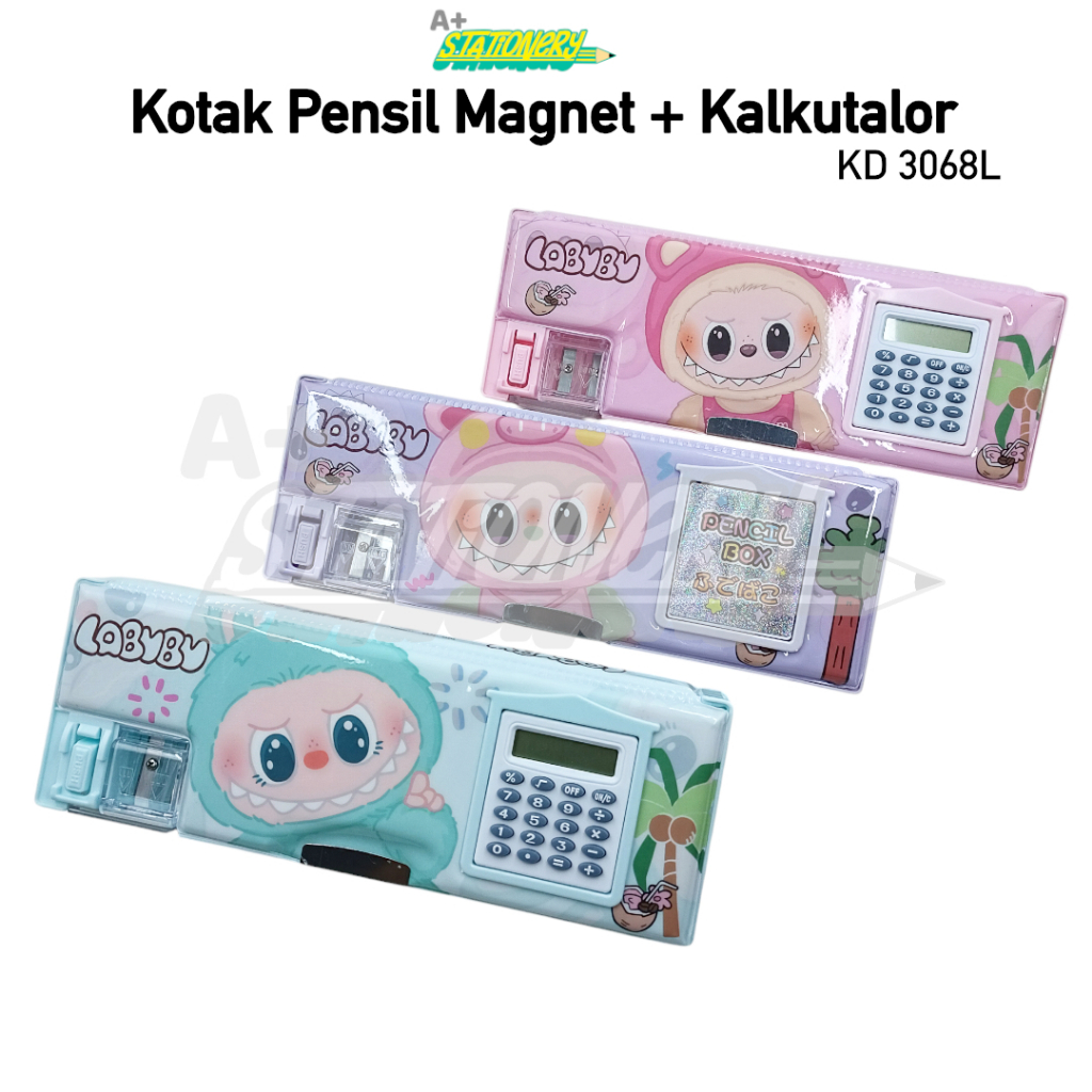 

[A+] Kotak Pensil Magnet Kalkulator Rautan KD 3068 | Kotak Pensil Bagus | Kotak Pensil Murah