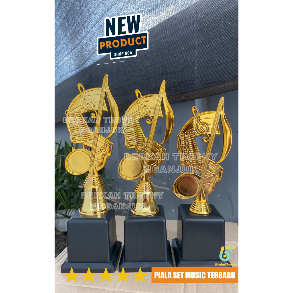 PIALA JUARA 123/PIALA SET DRUMBAND/MENYANYI/MUSIK BARU