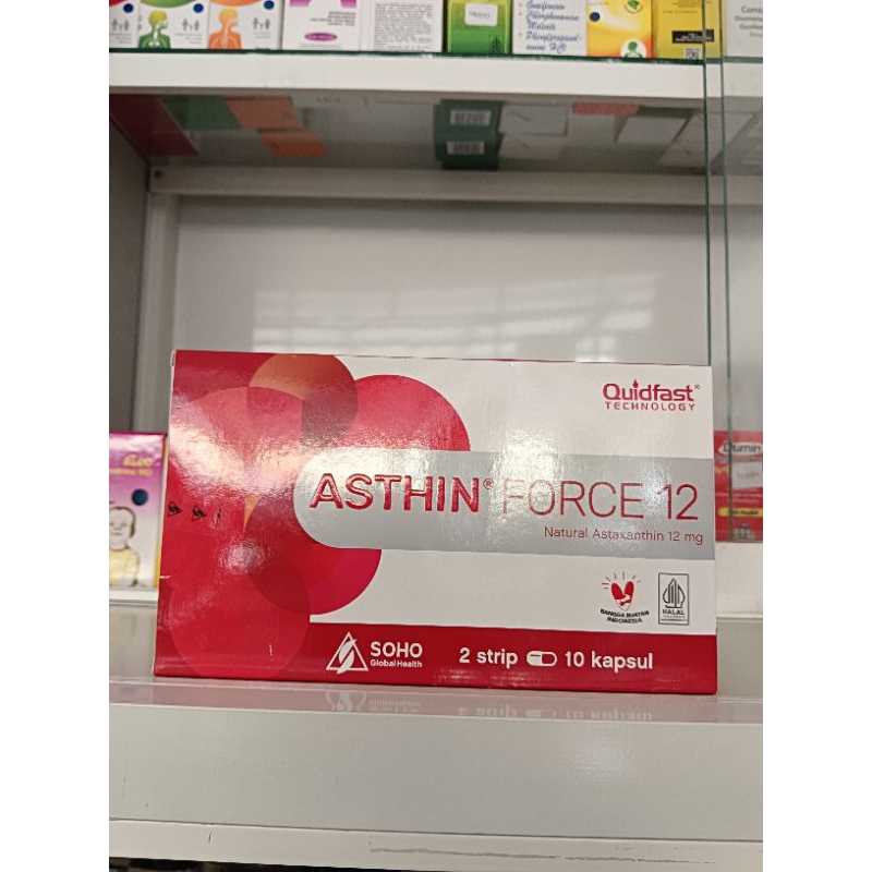 Asthin Force 12mg Astaxanthin 12mg