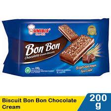 

Unibis Biscuits BonBon Cream Chocolate 200g ID