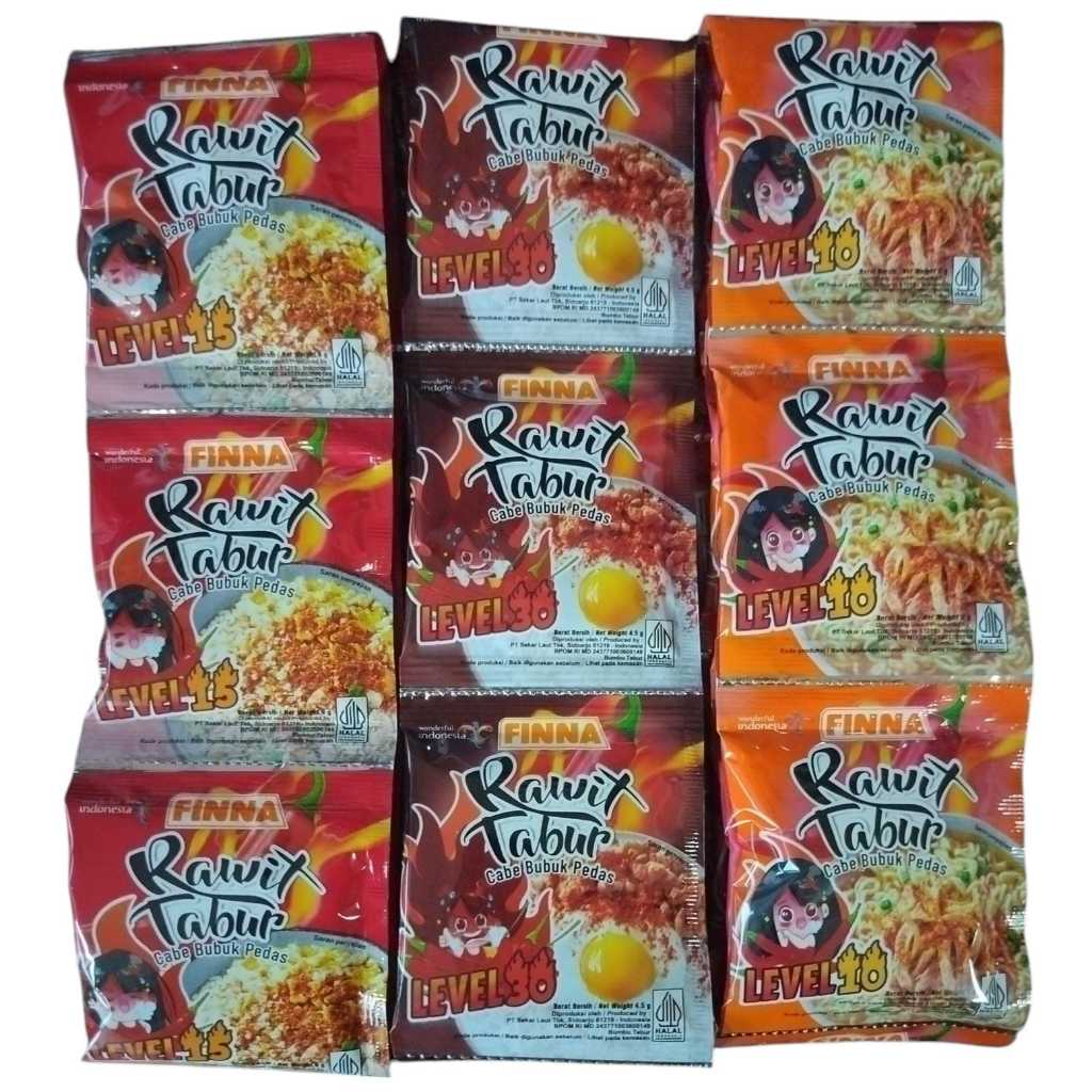 

FINNA Rawit Tabur (Cabe bubuk Pedas) Sachet 12gr