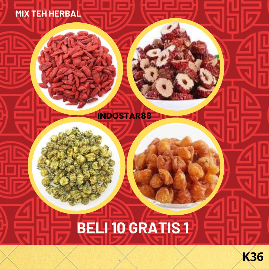 

Teh Herbal Mix Longan Gojiberry Angco Chrysanthemum Jasmine Lavender Rose Telang Pandan Sere OsmanthusImport Berkualitas