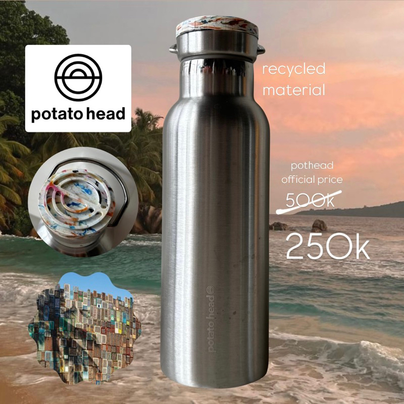 Potato Head Bali Tumblr Stainless Steel Recycle Daur Ulang Material Environment Friendly Eco Friendl