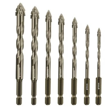 Mata bor bergerigi / alat pertukangan / mata bor satuan / set