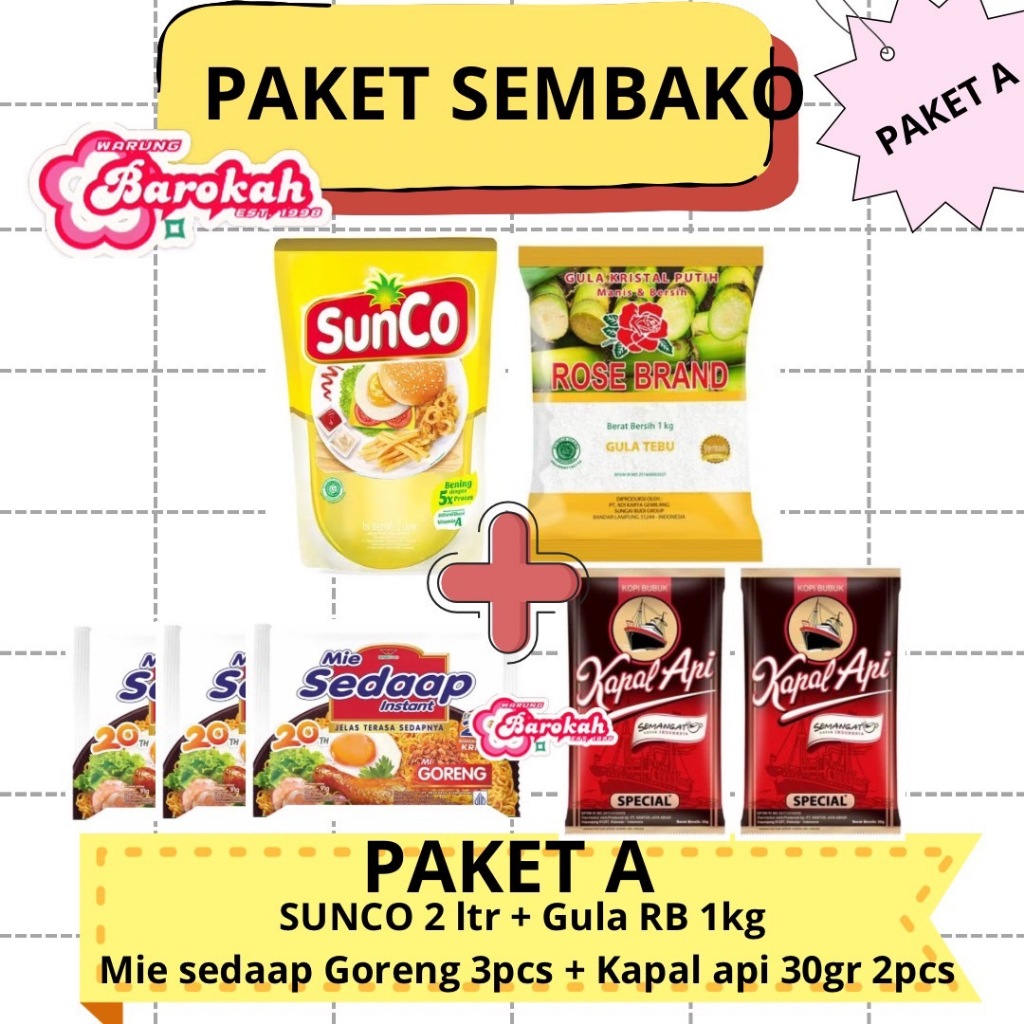 

TERMURAH PAKET SEMBAKO