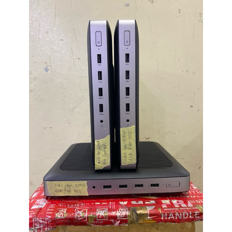 OBRAL MURAH PC MINI HP THINCLIENT T630 AMD420 G1 RAM 8GB SSD 256GB SIAP PAKAI
