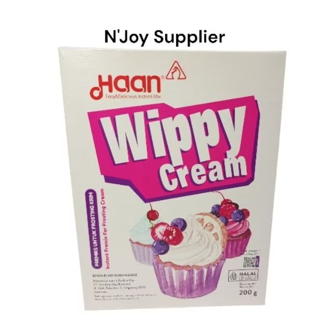 

Haan Wippy Cream 200 gr / Whipped Cream / Whipping Cream / Whippy Cream