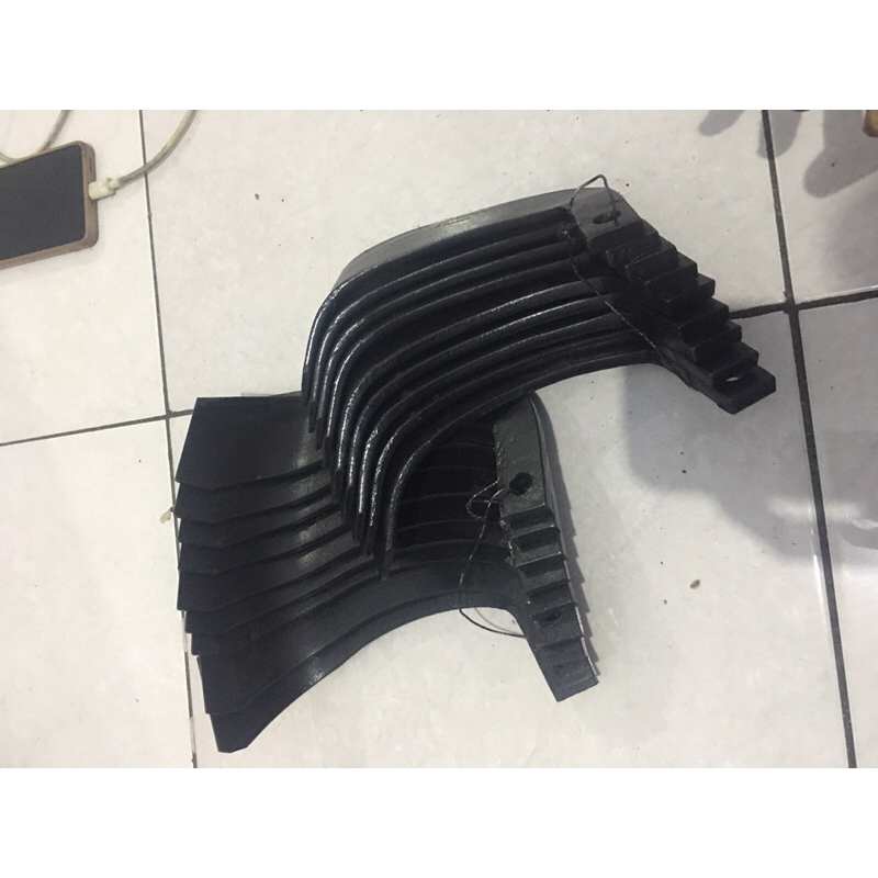 YZC yanmar rotary blade pisau bajak traktor 18 pcs 1 set