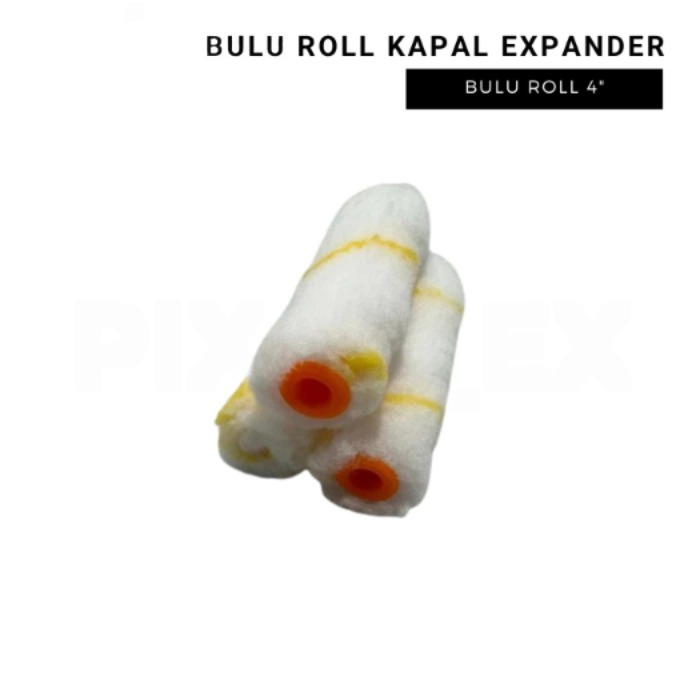 BISA COD Bulu Roll Kapal Refill 4 Inch / Isi Kuas Roll Kapal Kecil 4 Inch Kuas Roll Kapal Cat Dindin