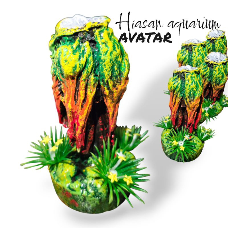 Hiasan Ornamen Dekorasi Aquarium  Aquascape Avatar
