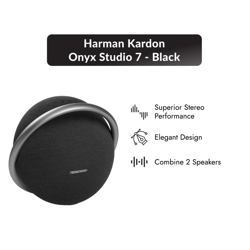 Speaker Harman Kardon Onyx Studio 7 Black ORIGINAL / Harman Kardon Onyx 7 / Harman Kardon Onyx7