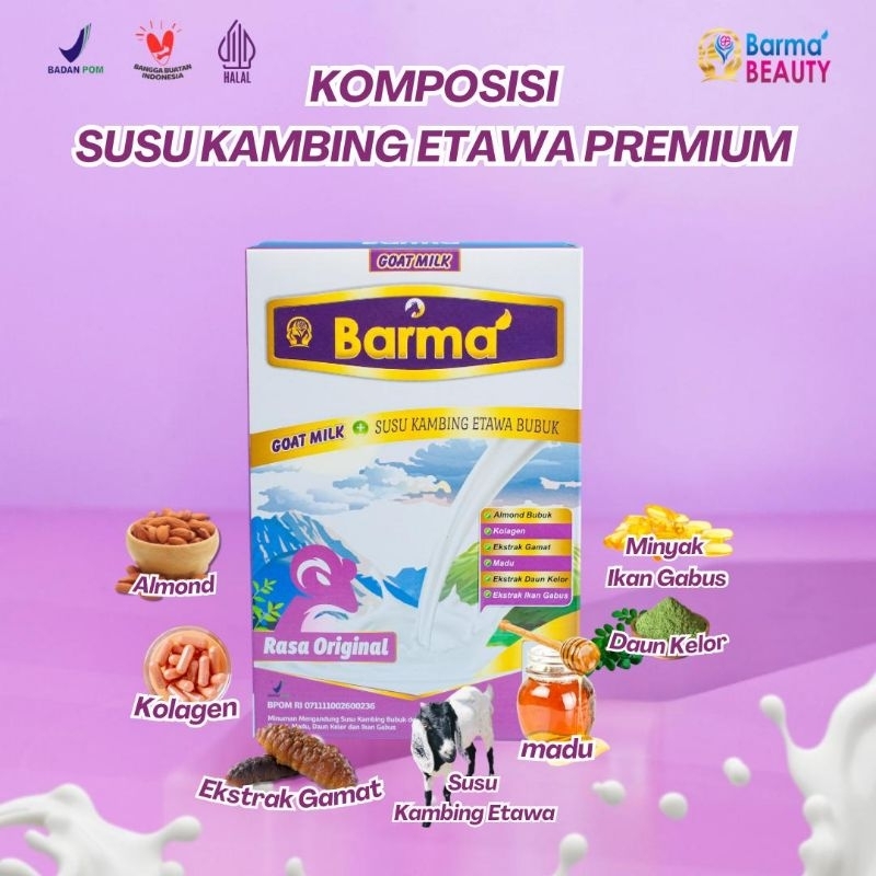 

Barma Susu Kambing Etawa Premium