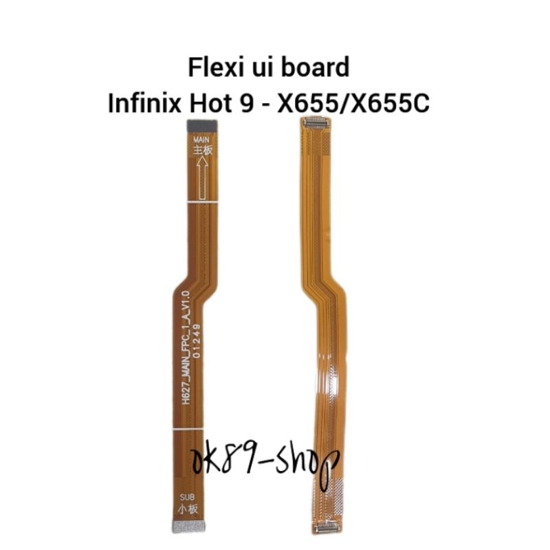 Flexibel Ui Board / Flexible Main Board Infinix Hot 9 - X655/X655C ORIGINAL