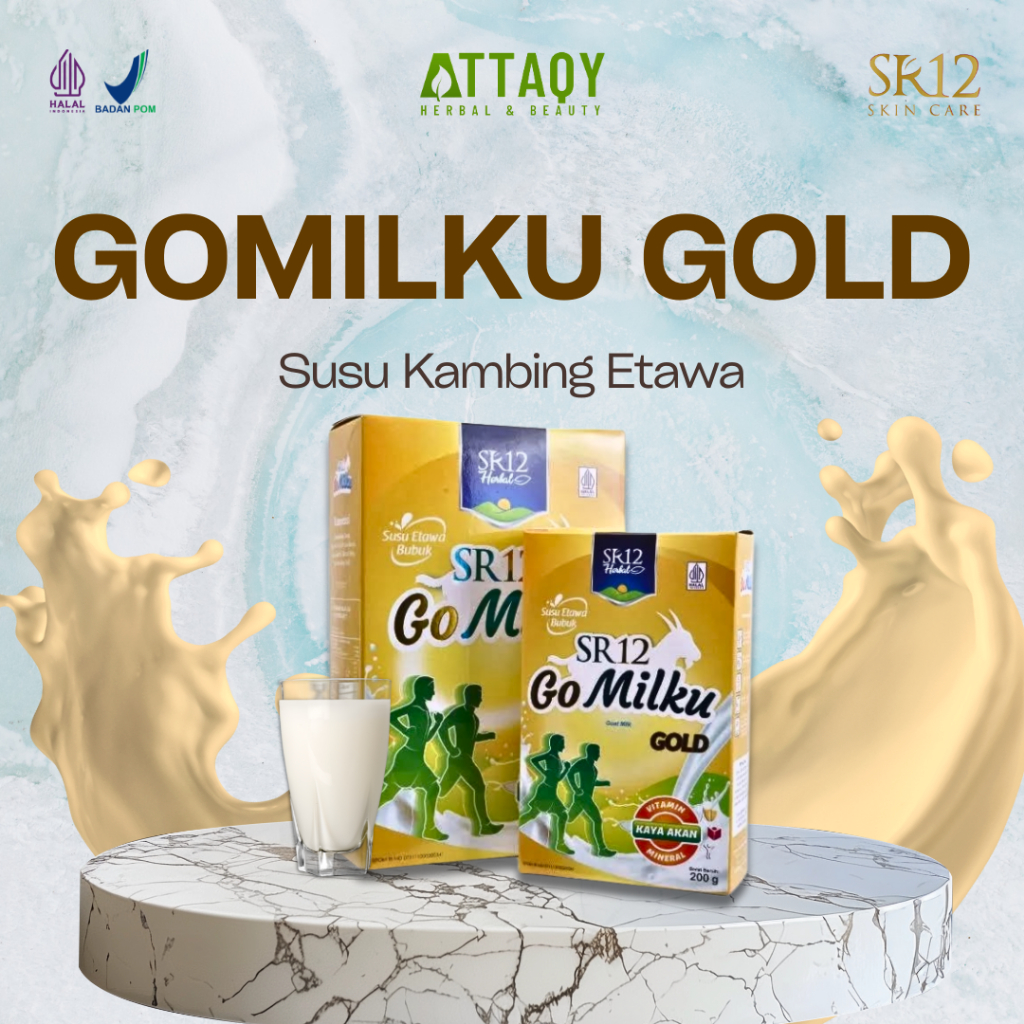 

Gomilku Gold SR12 Susu Kambing Etawa Rendah Lemak Tinggi Kalsium Bebas Gula