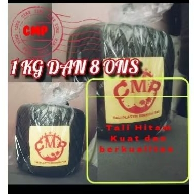 

TALI RAFiA PLASTIK HITAM/tali rafia full 1kg,8ons & 5ons dijamin