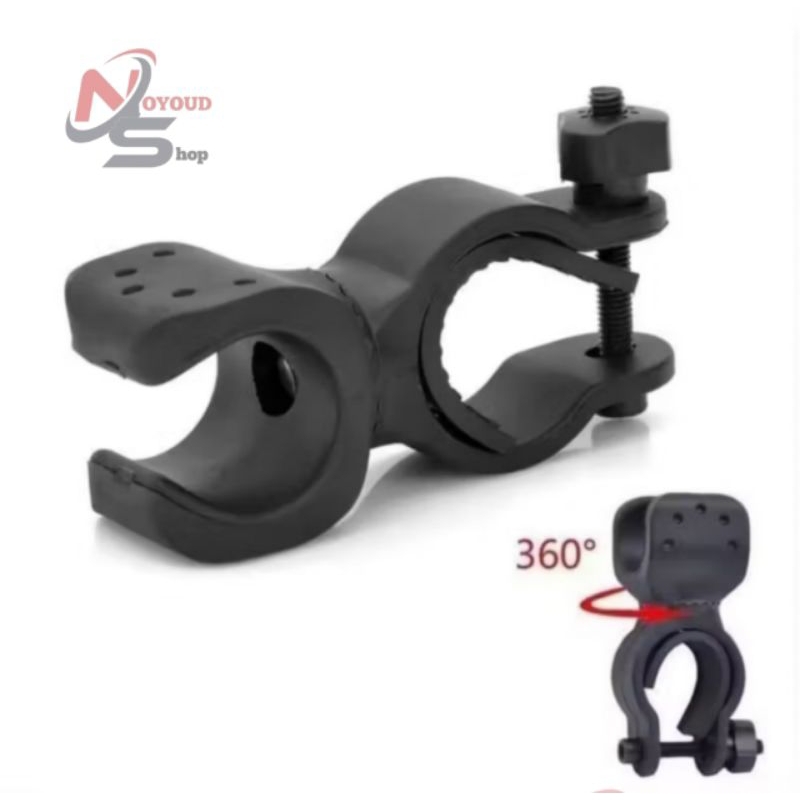 Dudukan senter sepeda - mounting senter - penyimpanan senter sepeda