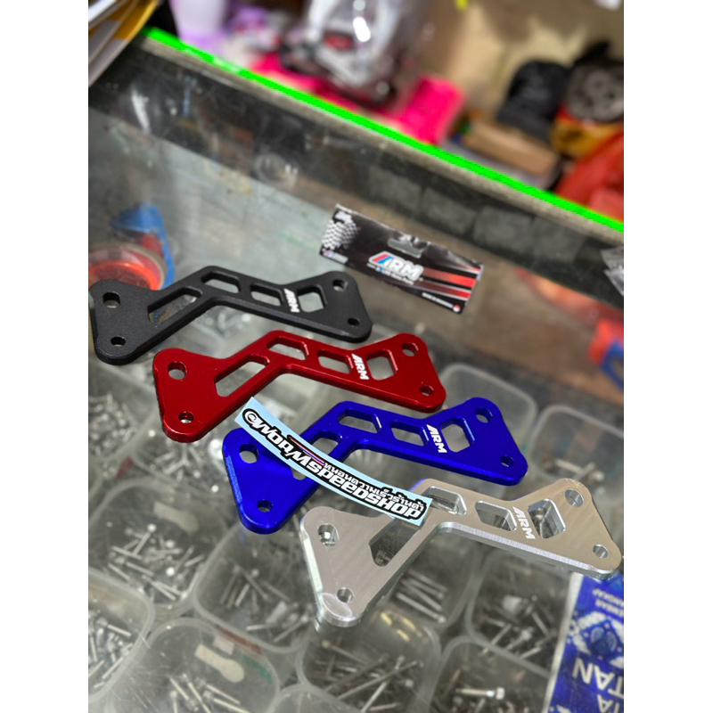 BREKET KNALPOT STANDAR & RACING ARM ALMUNIUM ARUMI MIO SPORTY SOUL FINO KARBU