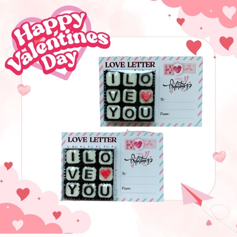 

Souvenir kado coklat puzzle i love you untuk hadiah valentine day pacar, sahabat, teman