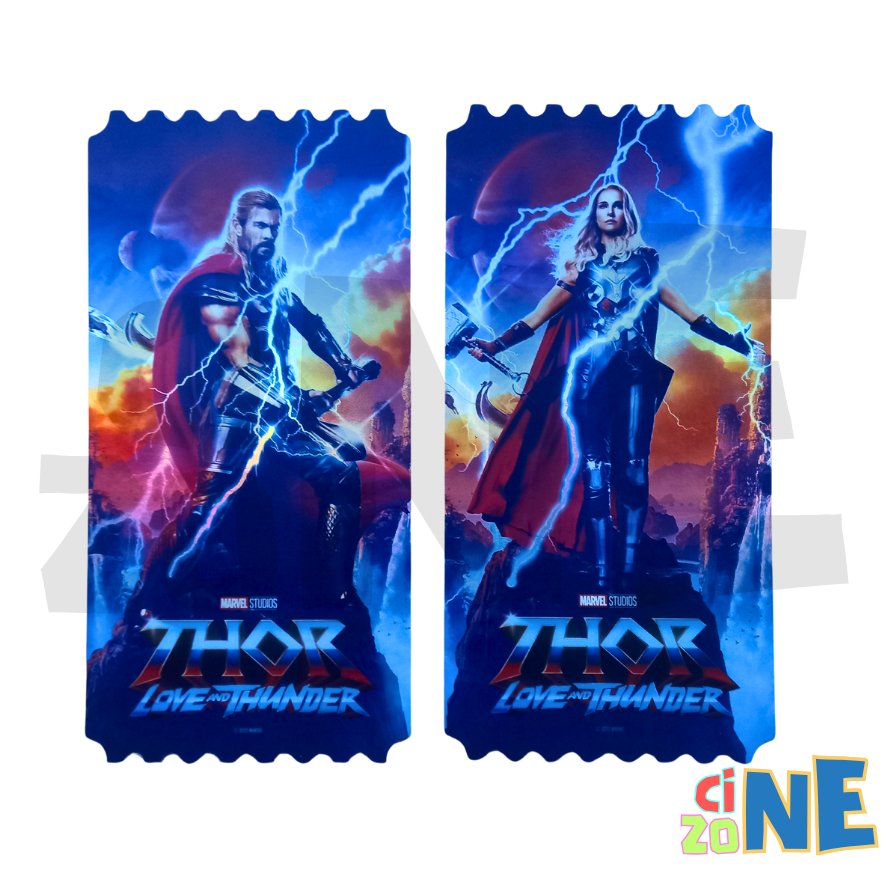 [ READY STOCK ] THOR : LOVE AND THUNDER MARVEL COLLECTIBLE TICKET MEGABOX KOREA