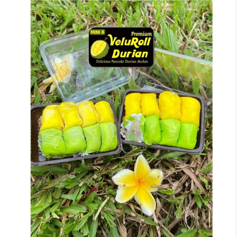 

Pancake Durian Medan Mini isi 8/pack