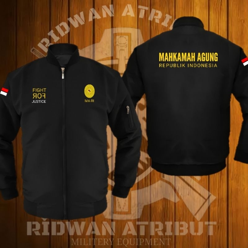 JAKET BOMBER MAHKAMAH AGUNG RI.JAKET BOMBER TASLAN ORIGINAL