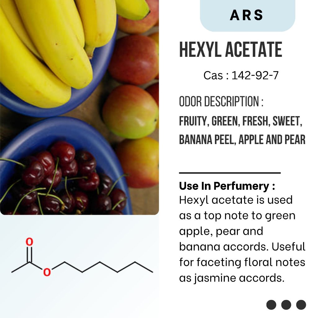 Aromatic Room Studio - Raw Material Parfum Hexyl Acetate (Acetic acid)