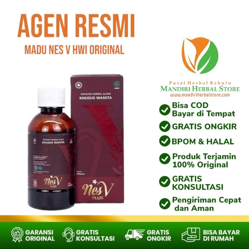 Madu Nes V Hwi Original 100%
