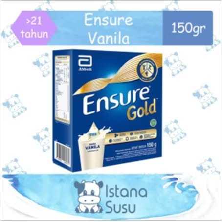 

PROMOOOO SUSU Ensure Gold HMB Vanila 150 g - Nutrisi Dewasa Rendah Laktosa
