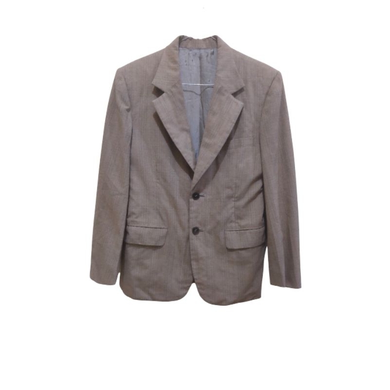 BLAZER WANITA PRIA COKLAT MUDA/ JAS PRIA WANITA/ KEMEJA PRIA WANITA