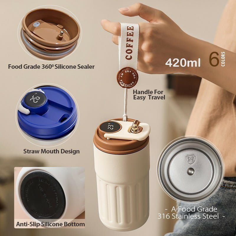Stainless Steel Vacuum Coffee Mug Tumbler