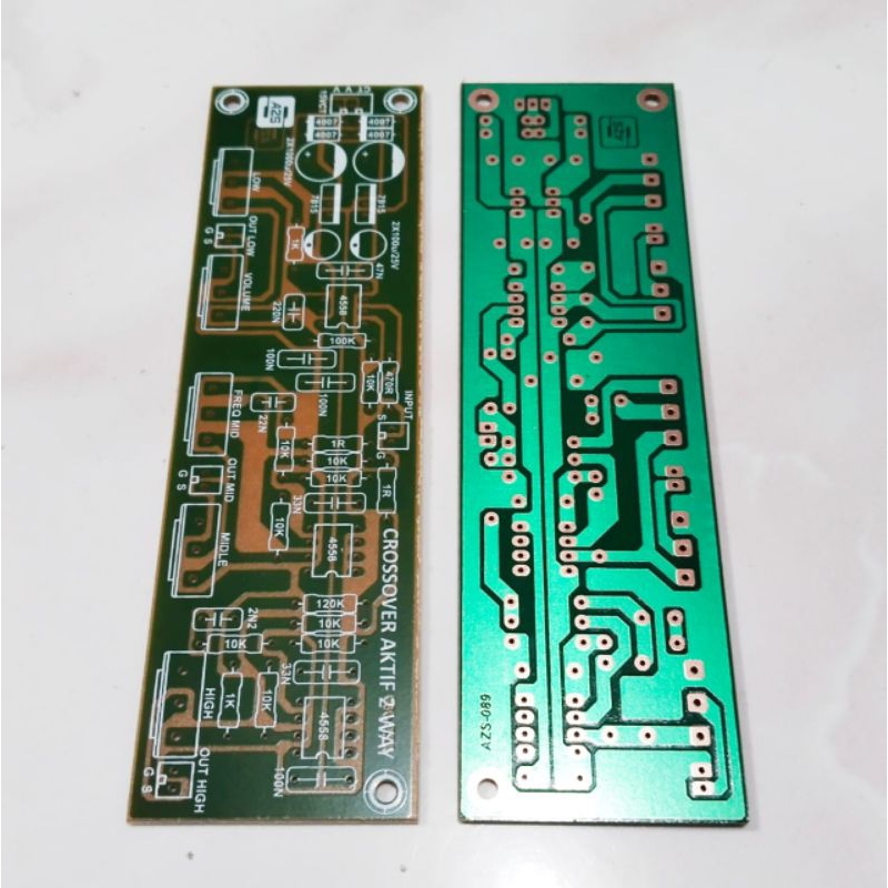 PCB Crossover Aktif 3 Way