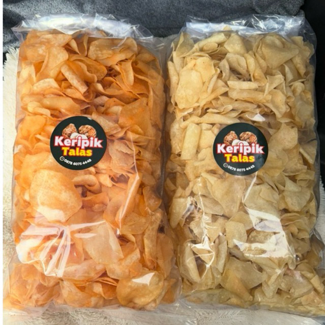 

KERIPIK_TALAS_1KG_renyah_gurih_nagih
