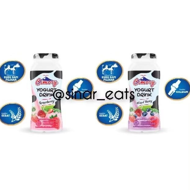 

Cimory Yogurt Drink Mini Strawberry Blueberry 70ML