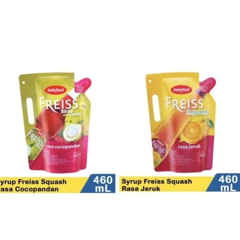 

Indofood Freiss Squash Sirup 460 mL