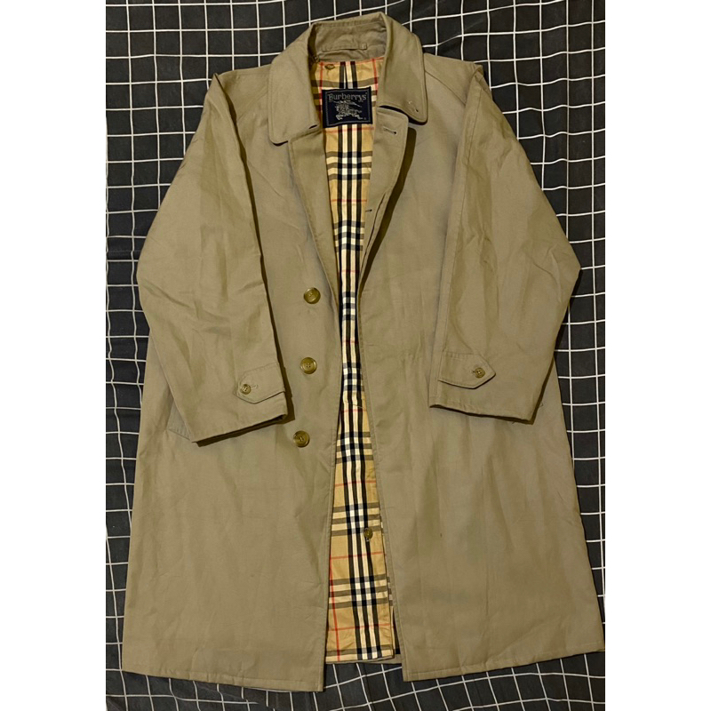Coat Burberry Long / Long Coat / Coat branded