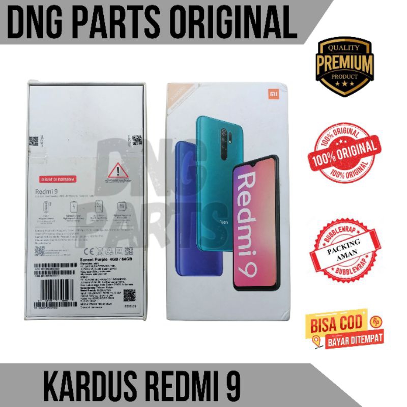 

DUS BOOK KARDUS BOX XIAOMI REDMI 9 ORIGINAL COPOTAN