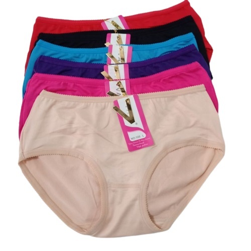 6 PCS CELANA DALAM WANITA VAYA 105 / CD PEREMPUAN LEMBUT, NYAMAN DIPAKAI |RANDOM