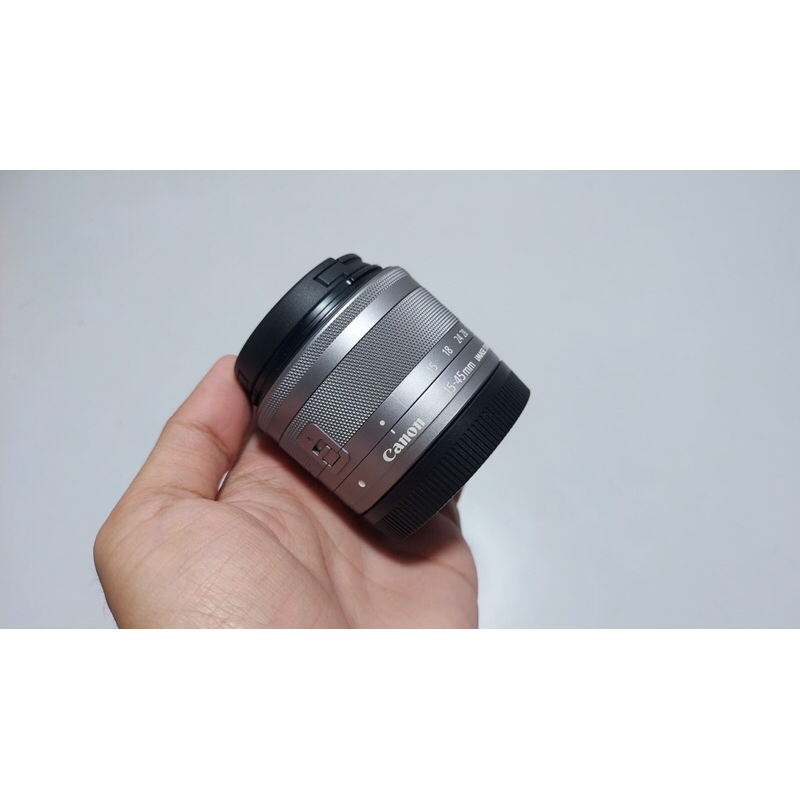 lensa canon efm 15-45mm is stm