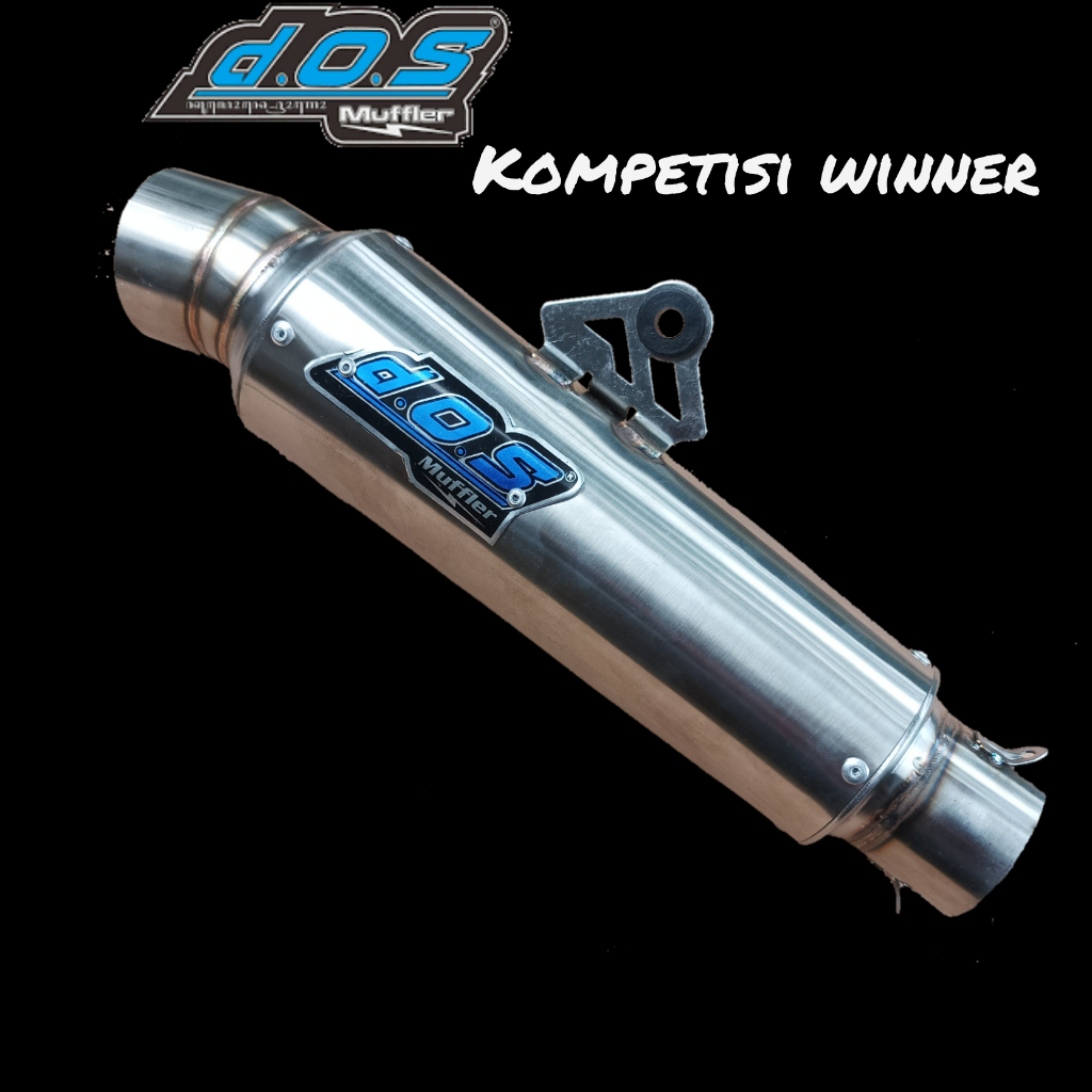 Slincer DOS kompetisi 25cm saringan setengah saringan full slincer knalpot racing