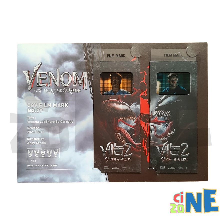 [ READY STOCK ] VENOM FILM MARK COLLECTIBLE TICKET CGV KOREA